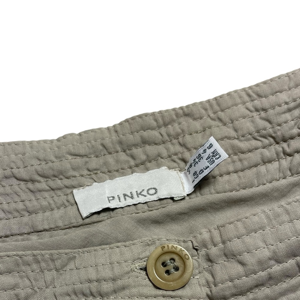 PINKO | Coquette Ruffle Frill Maxi Skirt Soft Sage Green Flowy Made in Italy - Picture 9 of 11